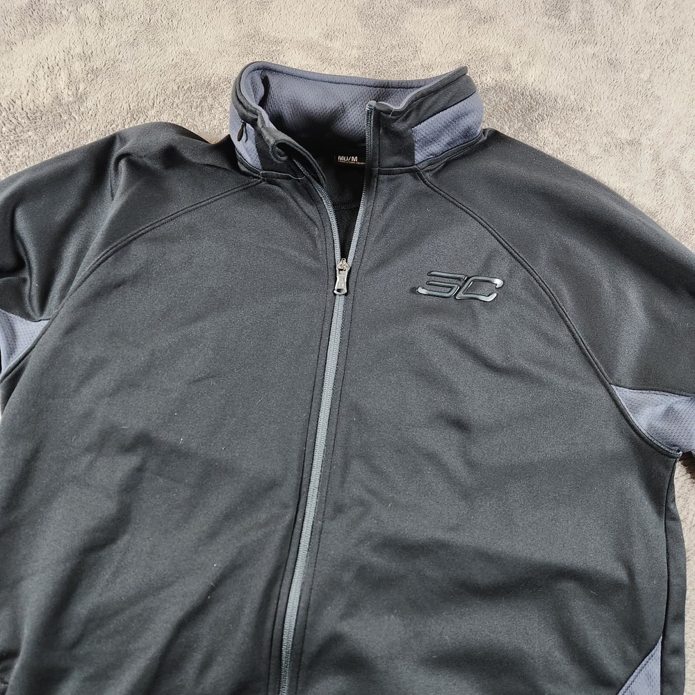 Under Armour SC Stephen Curry Full Zip Basketball Jacket Men's Size M Medium